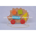 Diseño único del mercado de la UE Lovely Kids Toy Baby Wooden Car